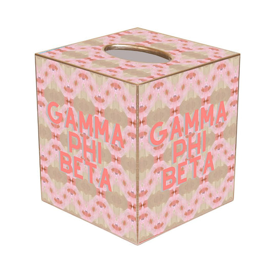 Pink Diamond Letter Paper-cut Tissue Box