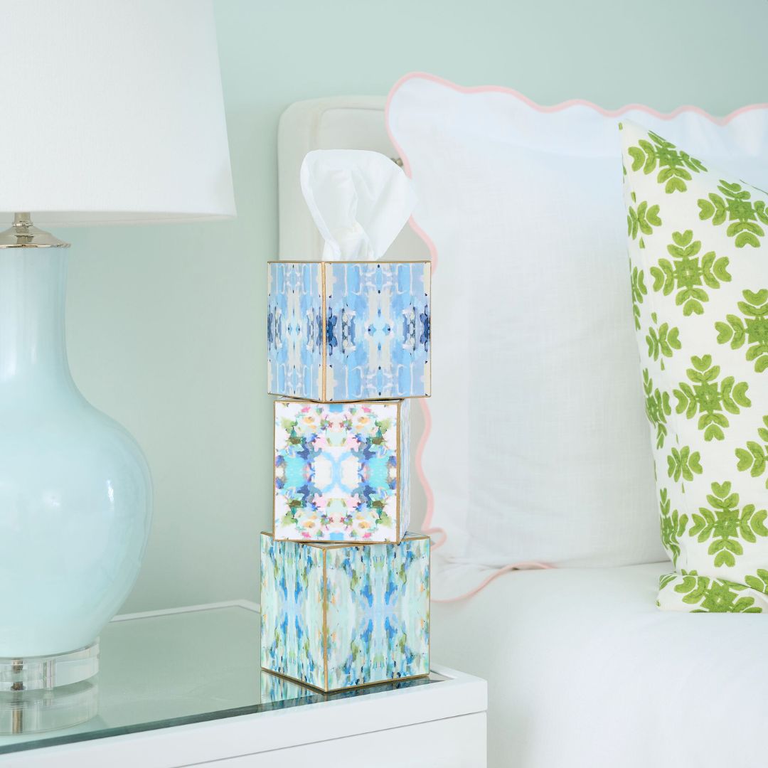 Wintergreen Tissue Box Cover
