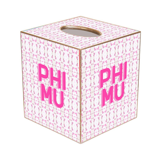 Pink Diamond Letter Tissue Box Cover